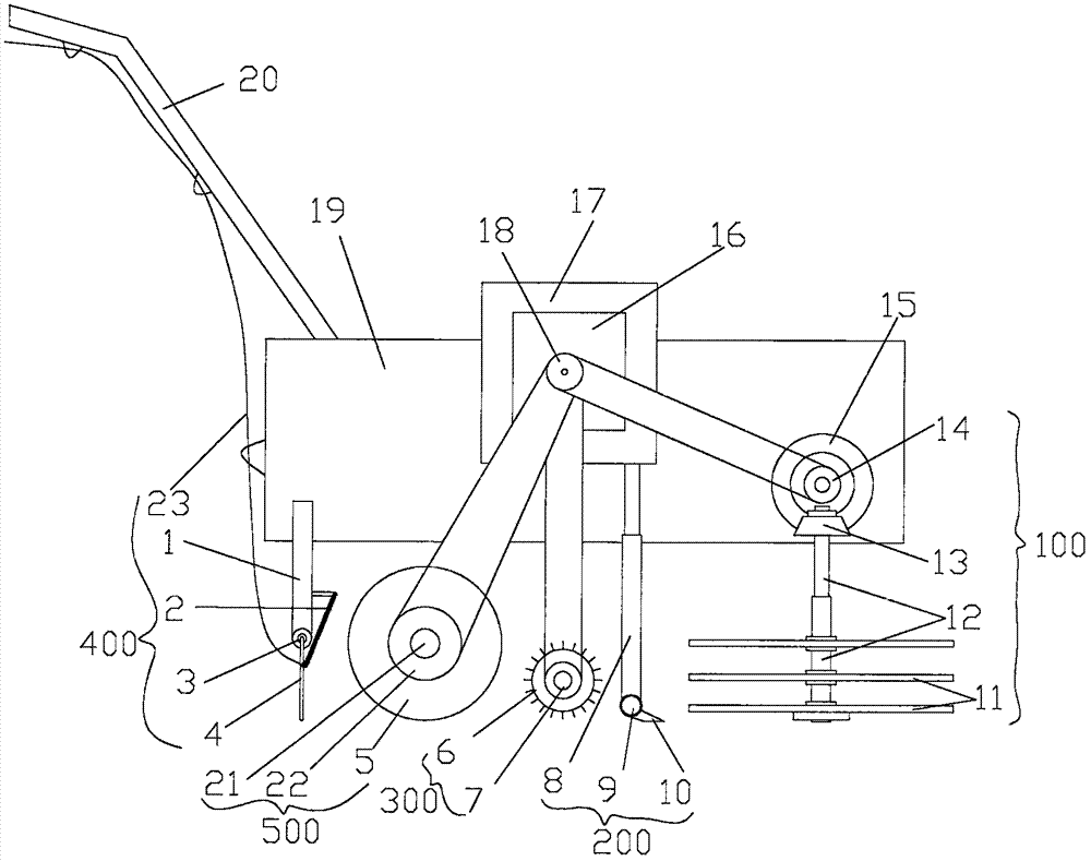 High-efficiency weed extractor