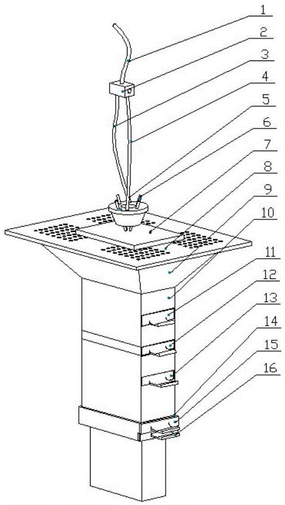 Powder recovery device suitable for laser metal forming process