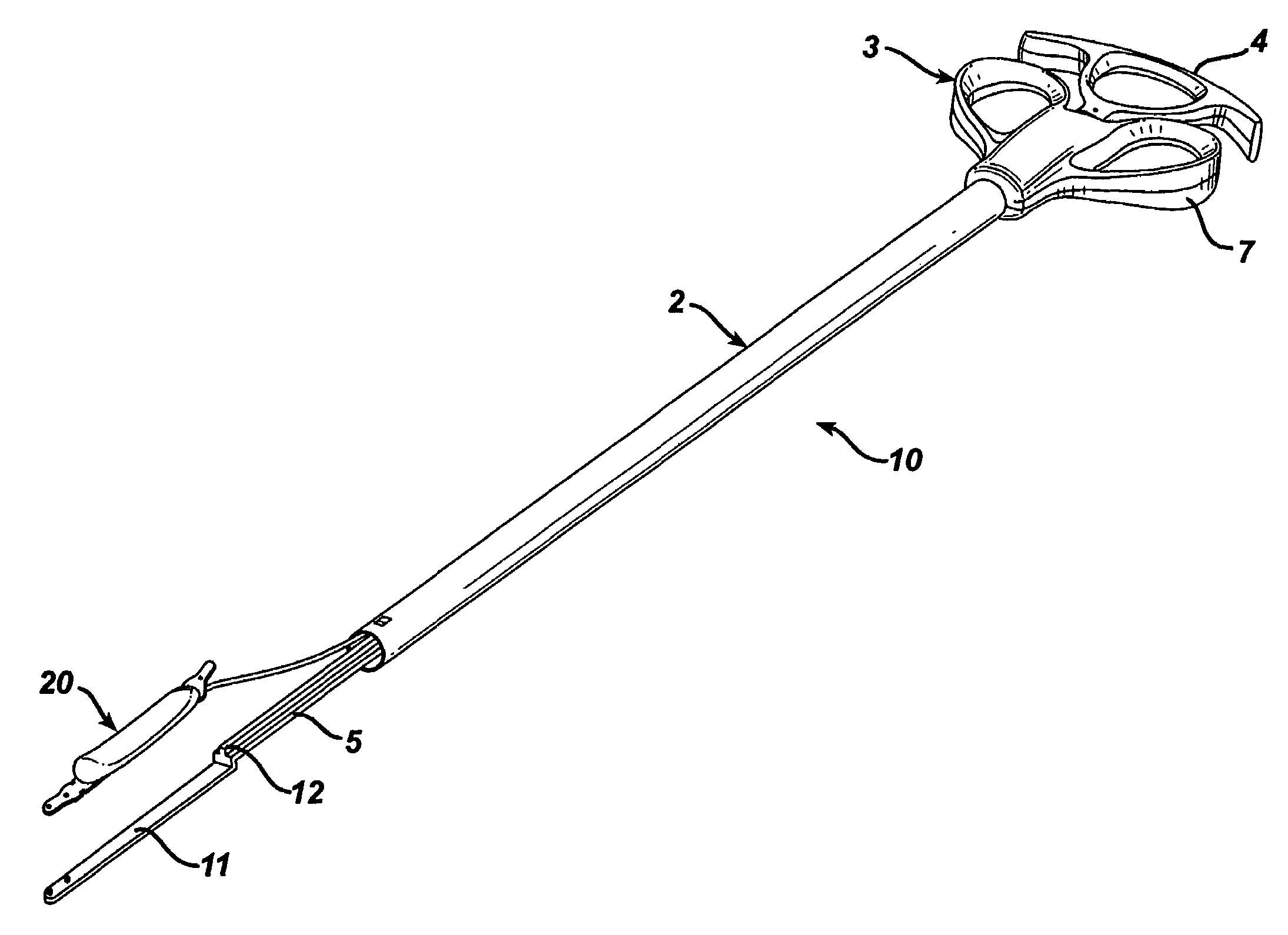 Gastric band introduction device