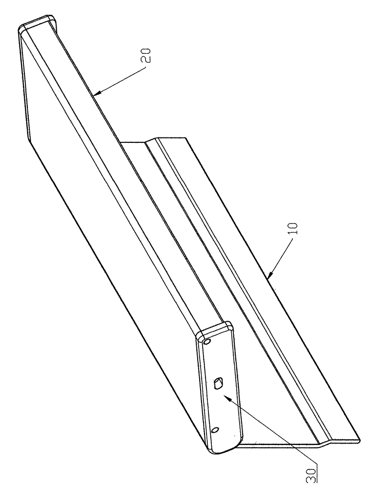 Transversely foldable type LED wall lamp