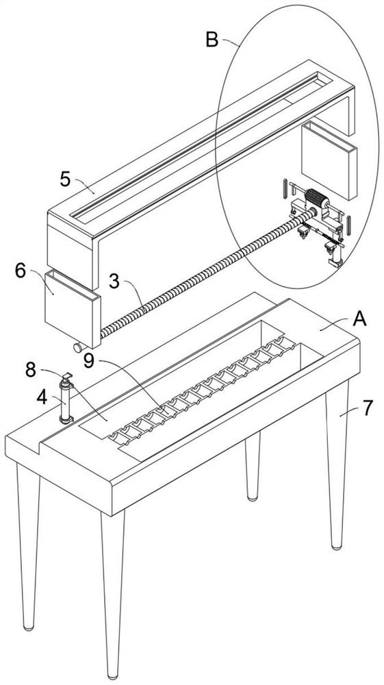 Laser cutting device for manufacturing artificial noses