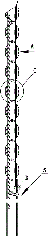 Bone-fragment-fixing steel wire guiding device for femoral shaft fracture