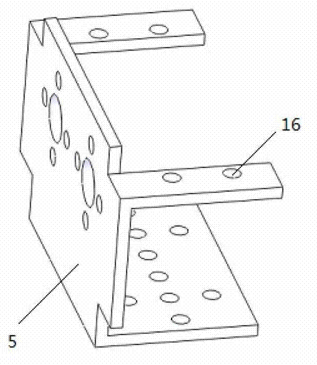 Four-feet climbing robot