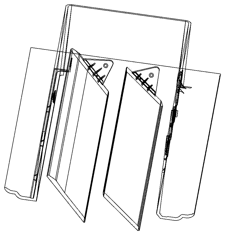 Lifting type air guide device and air-conditioner