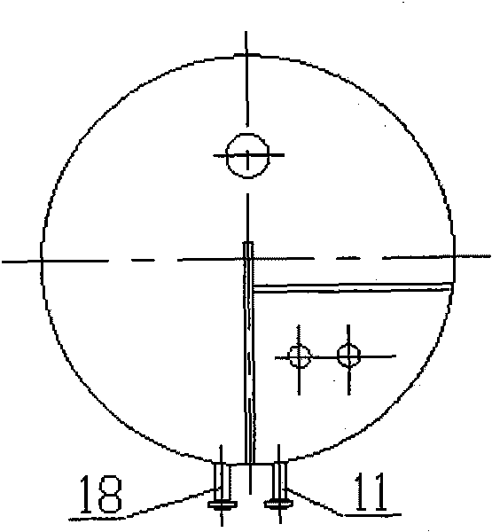 Oil, water and solid multi-phase separation method for natural gas