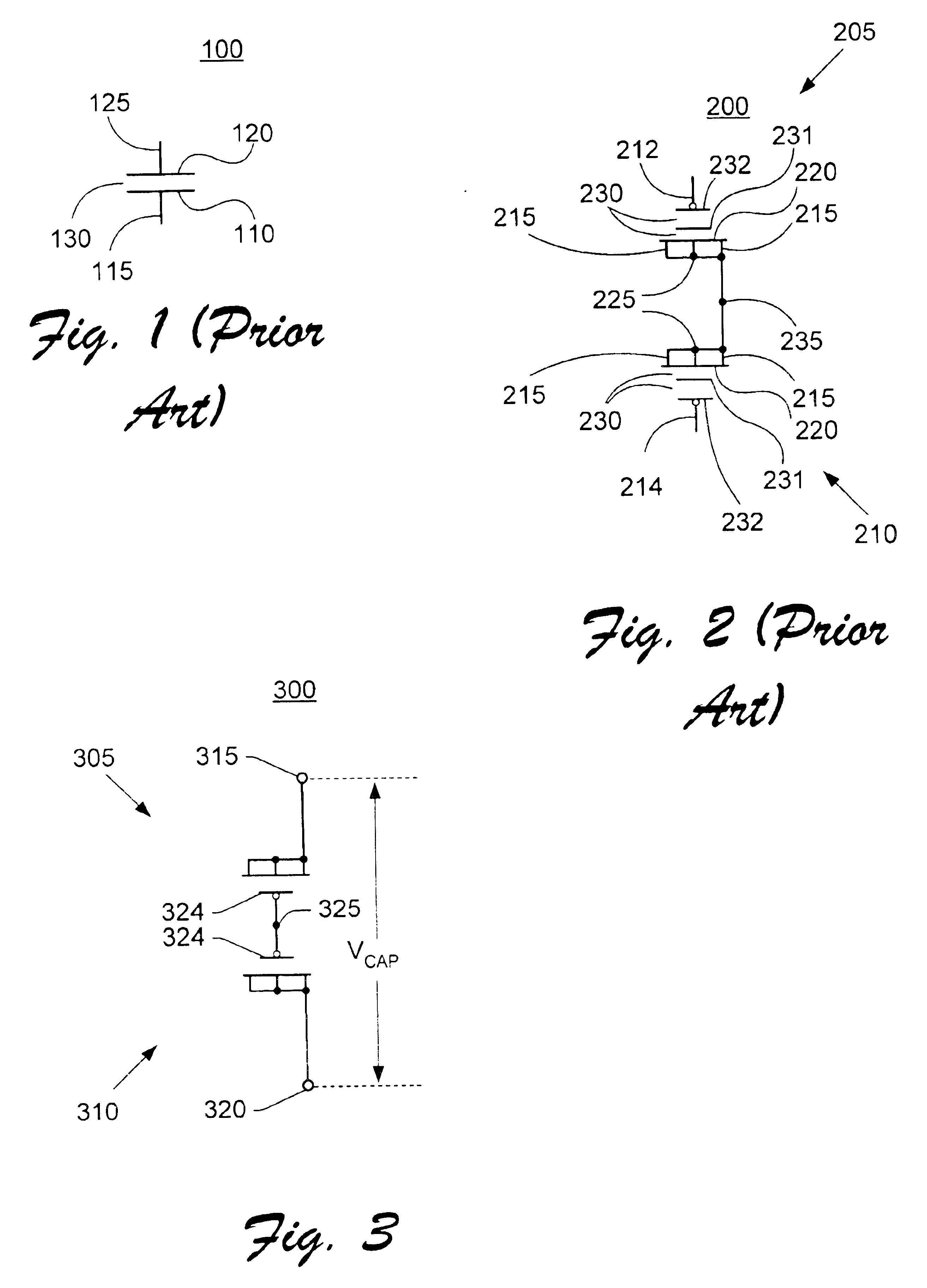 High-voltage CMOS-compatible capacitors