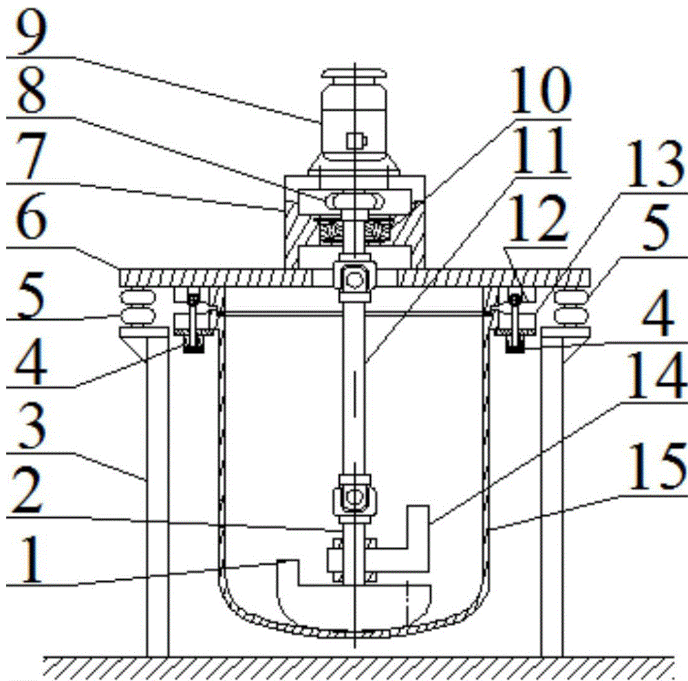 Vibration grinding method with active impact and rotational grinding of grinding medium