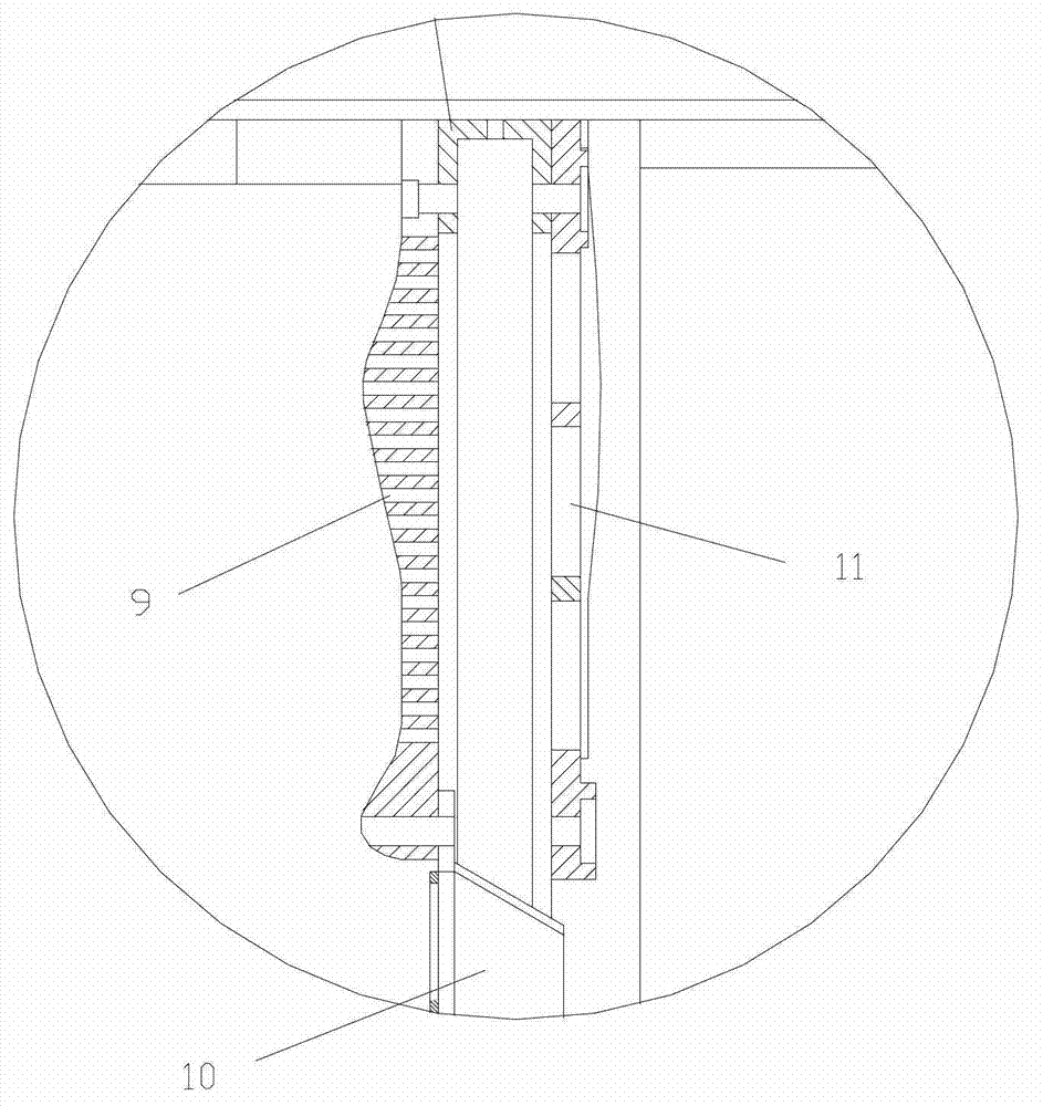 Lime powder calcination device