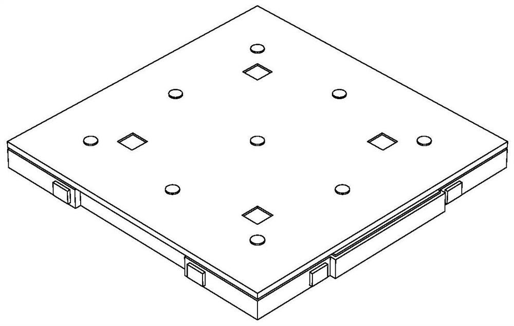 Intelligent floor tile for garage and warning method and power supply method based on floor tile