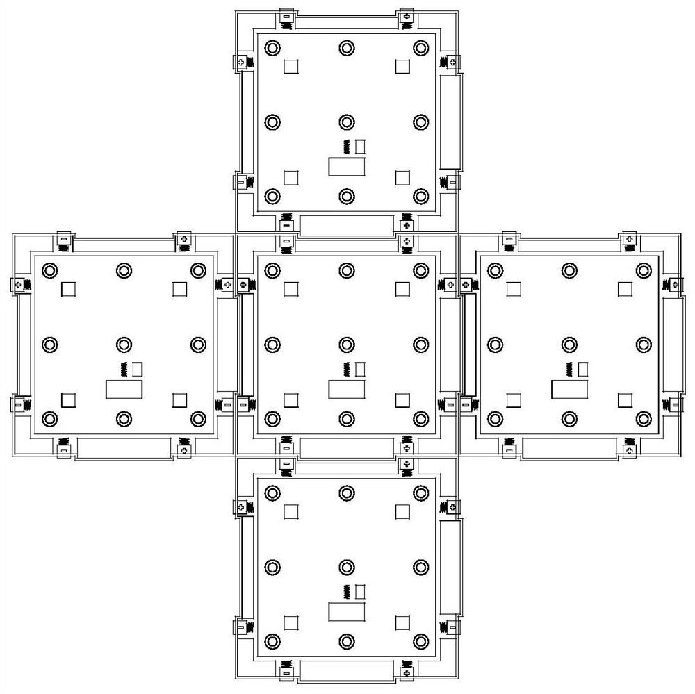 Intelligent floor tile for garage and warning method and power supply method based on floor tile