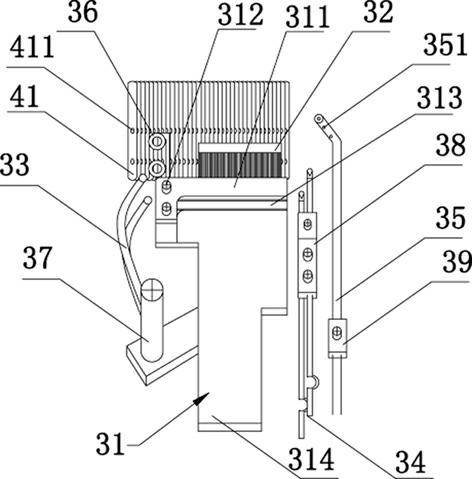 Double-layer narrow-range webbing loom