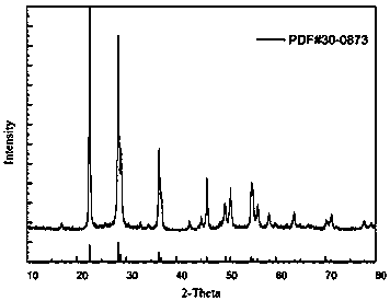 Preparation method of niobium pentoxide/reduced graphene oxide composite negative electrode material