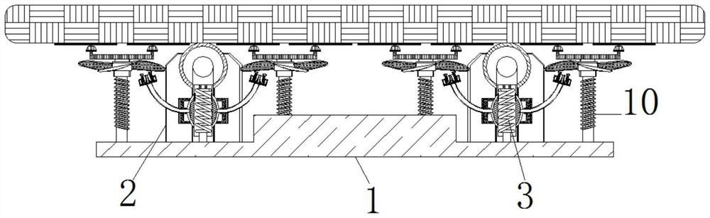 A device for detecting steel structures using airflow feedback force