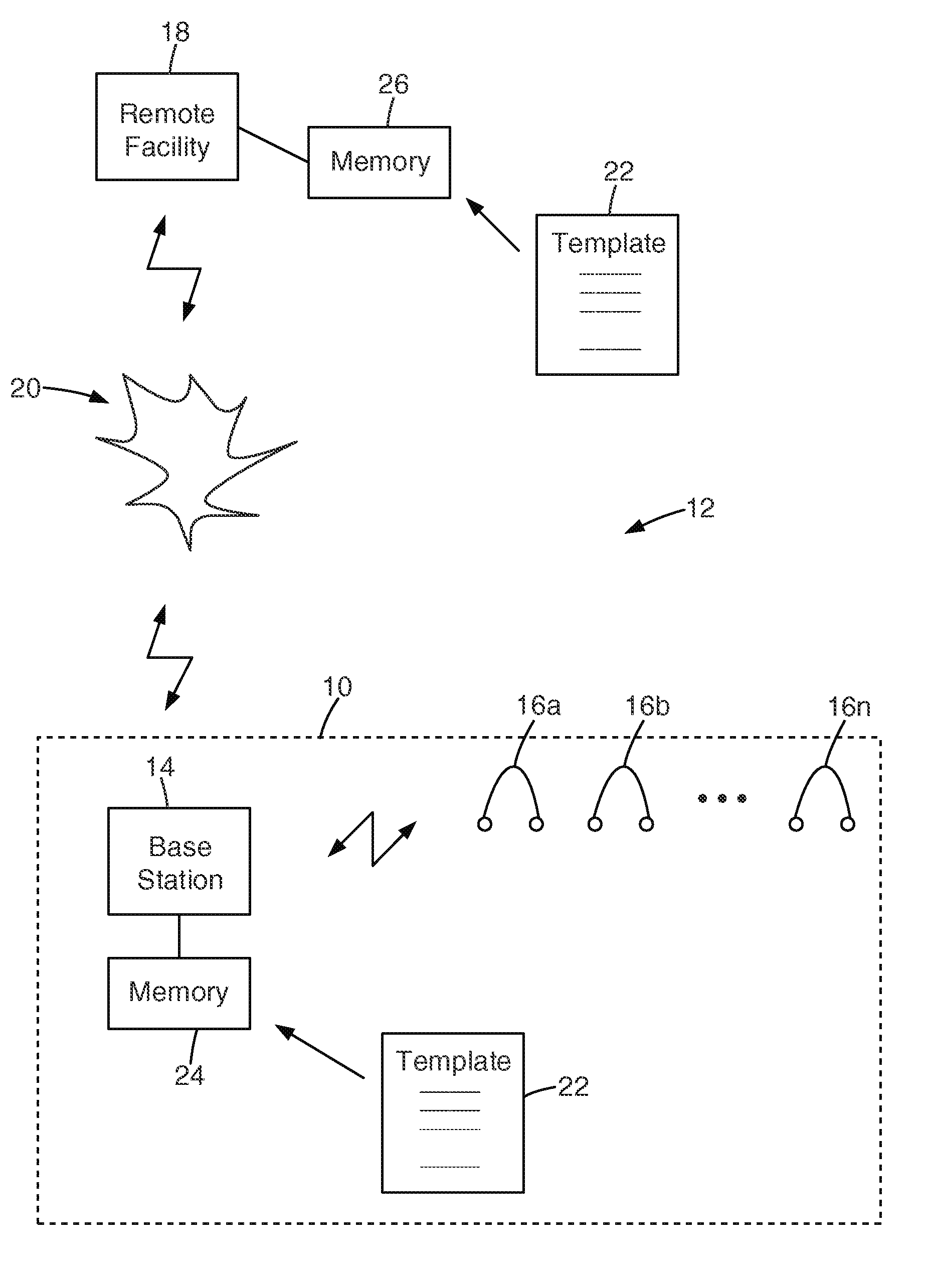 Remotely configurable wireless intercom system for an establishment