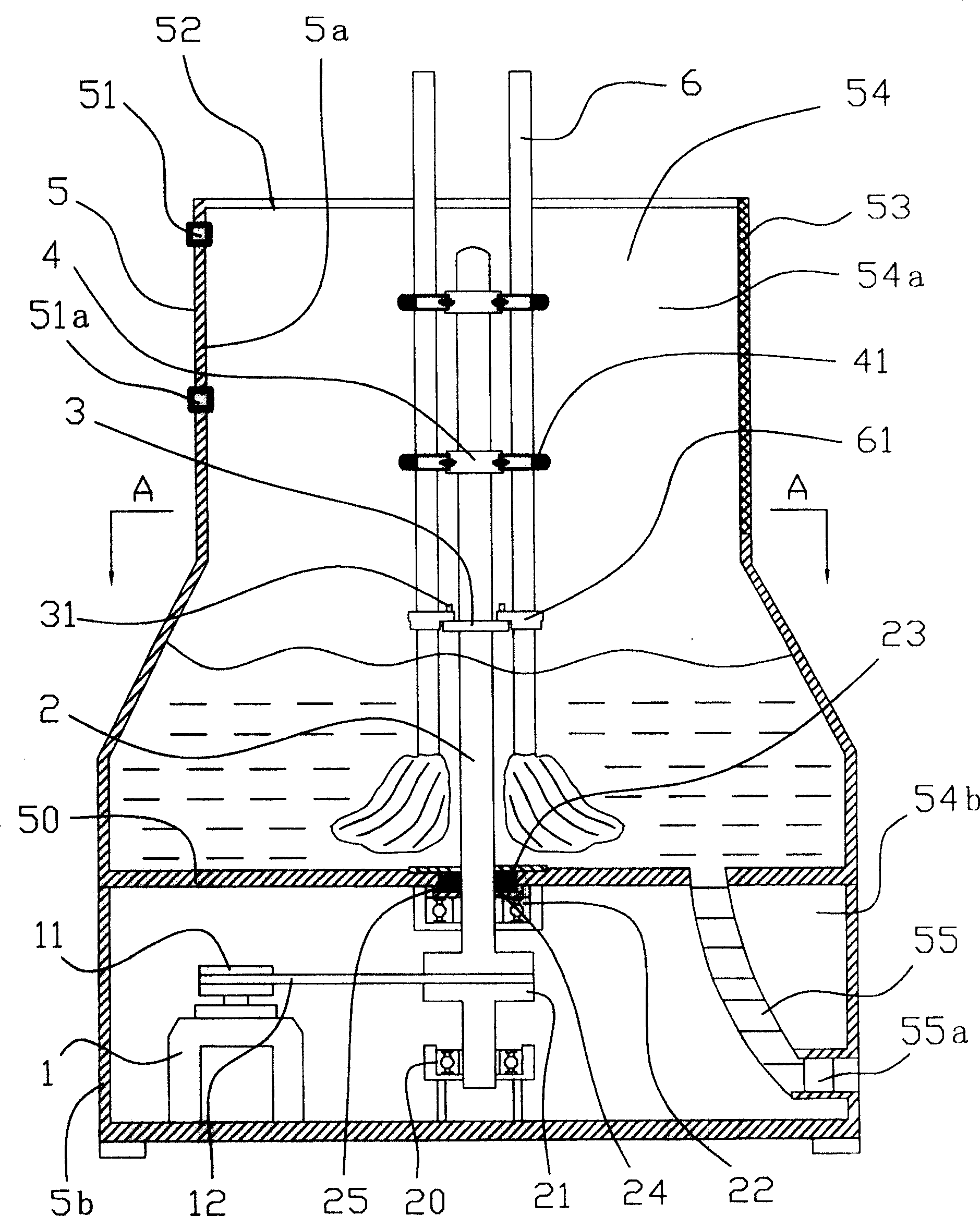 Mop-cleaning squeezer