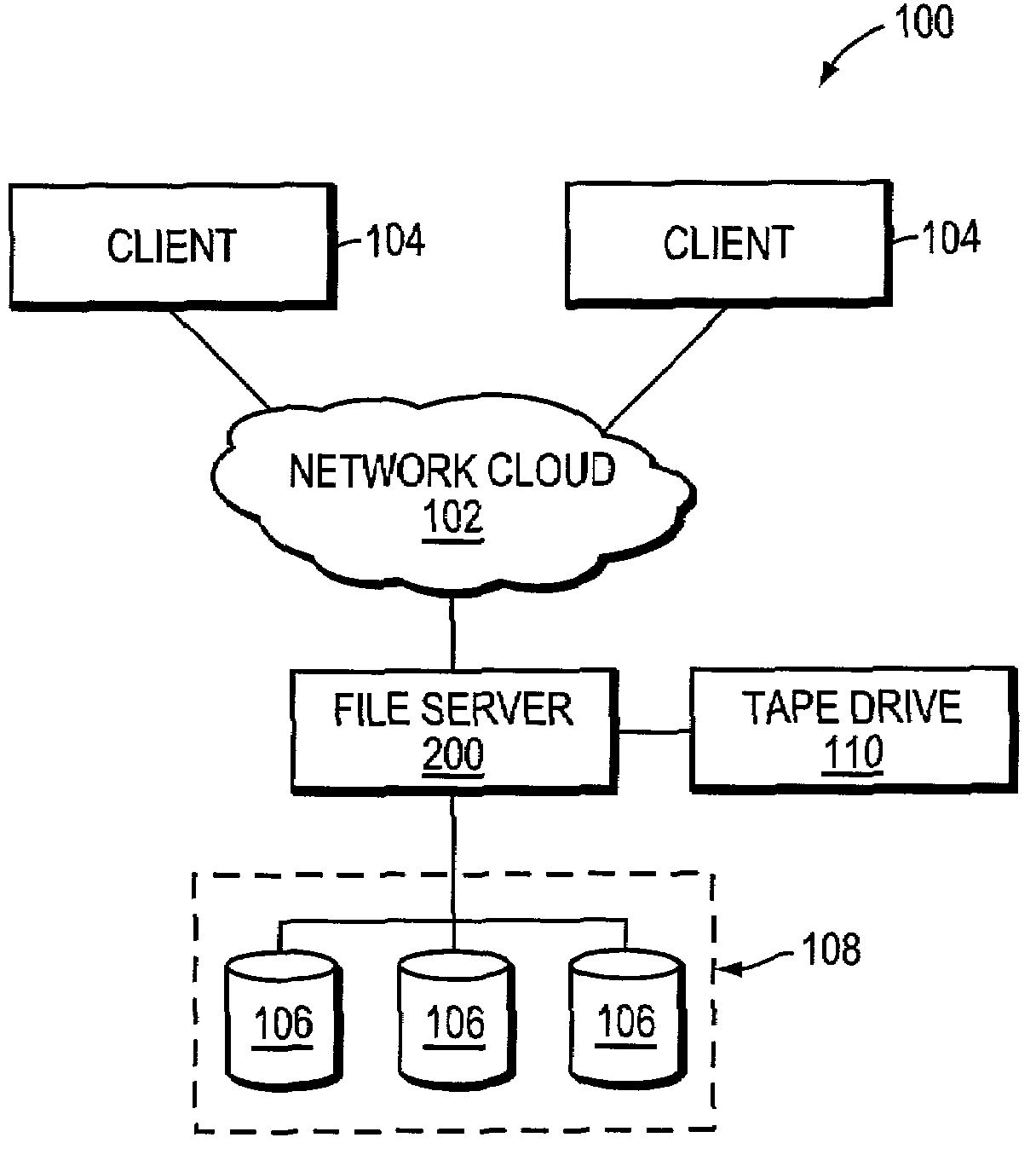 System and method for coalescing a plurality of snapshots