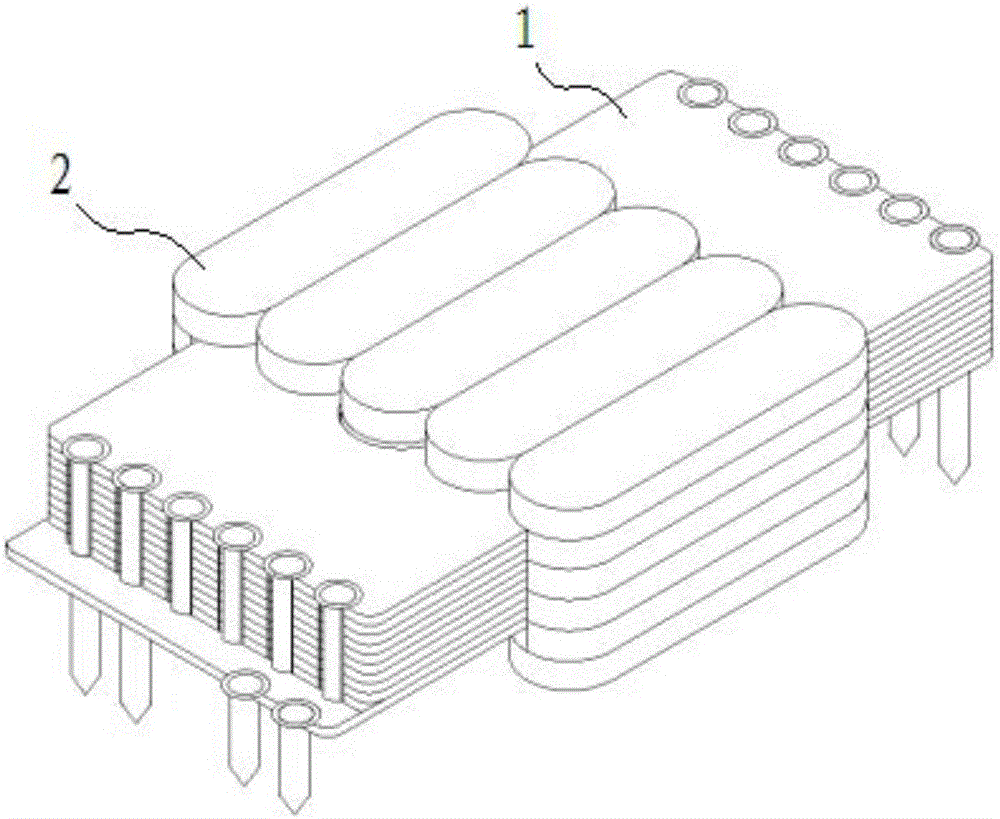 Planar transformer