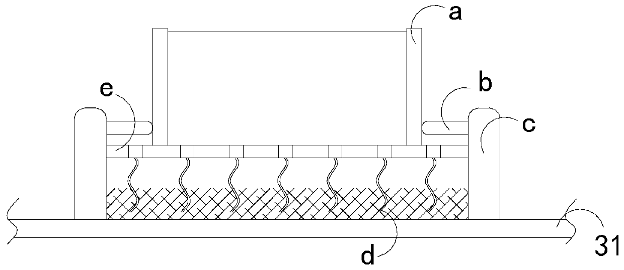 Patch-type anti-vibration capacitor