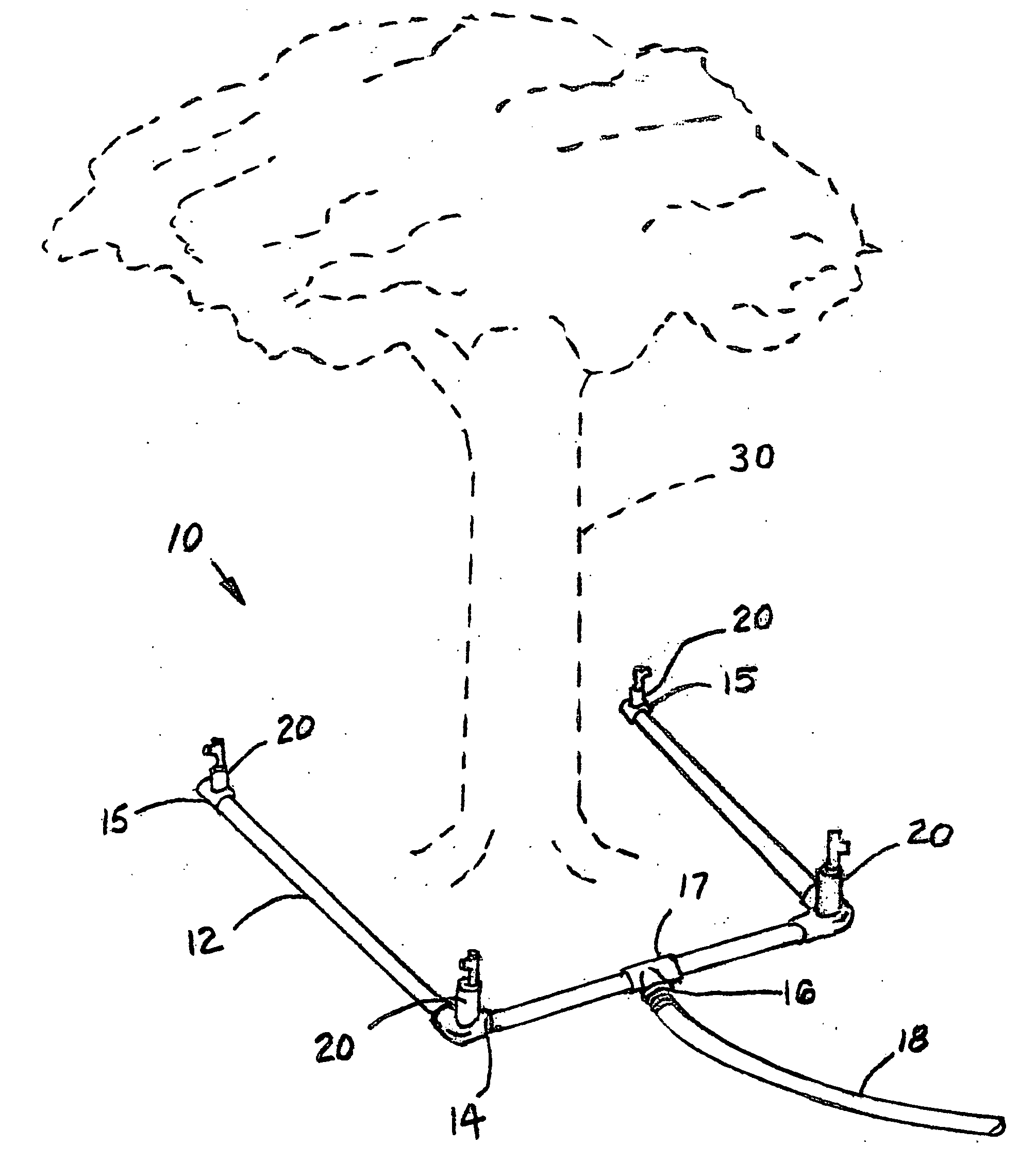 Tree sprinkler