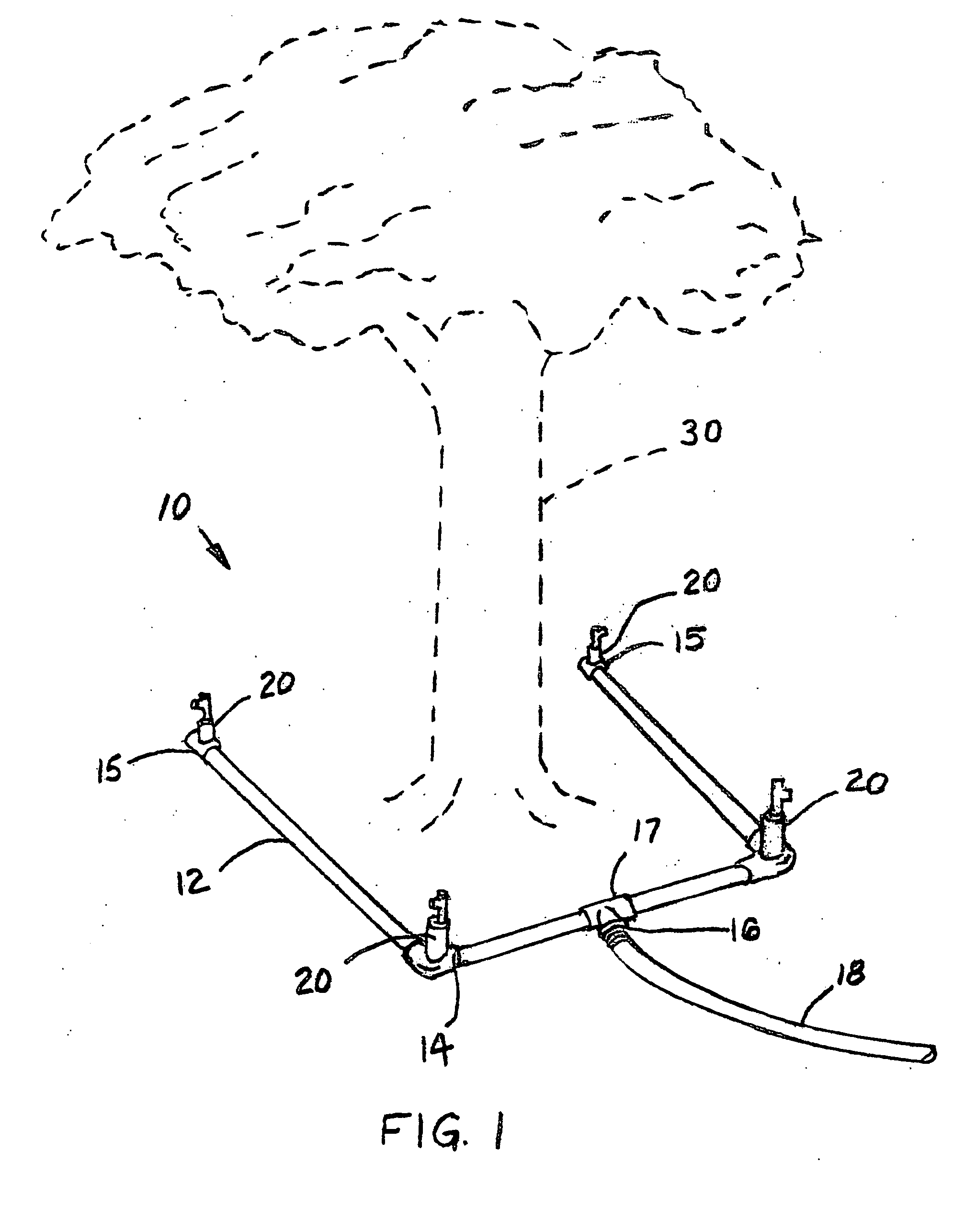 Tree sprinkler