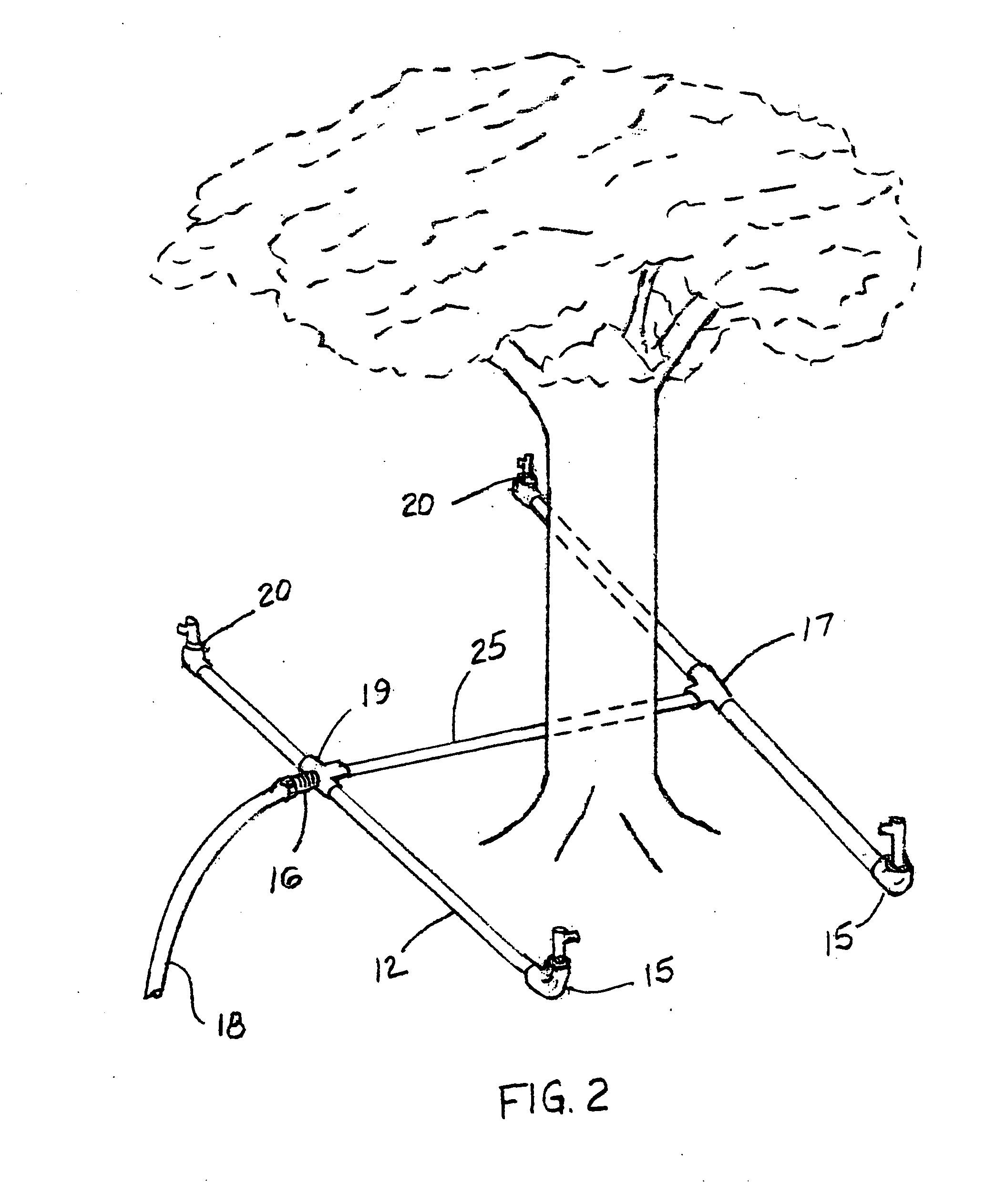 Tree sprinkler