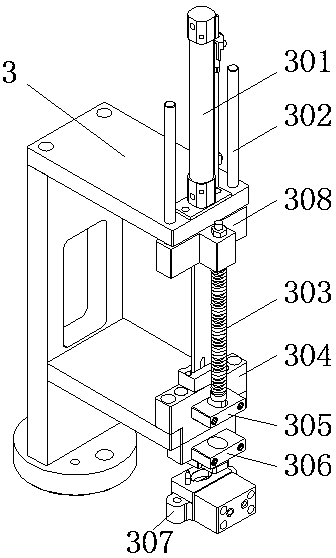 Automatic assembling machine for hasps