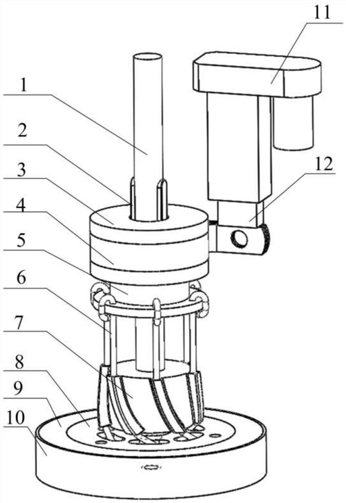 Active compliance wheel-shaped abrasive belt mechanism