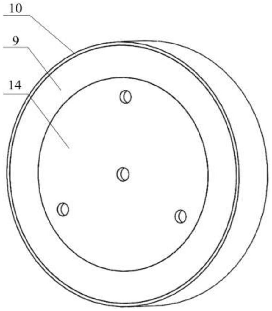 Active compliance wheel-shaped abrasive belt mechanism