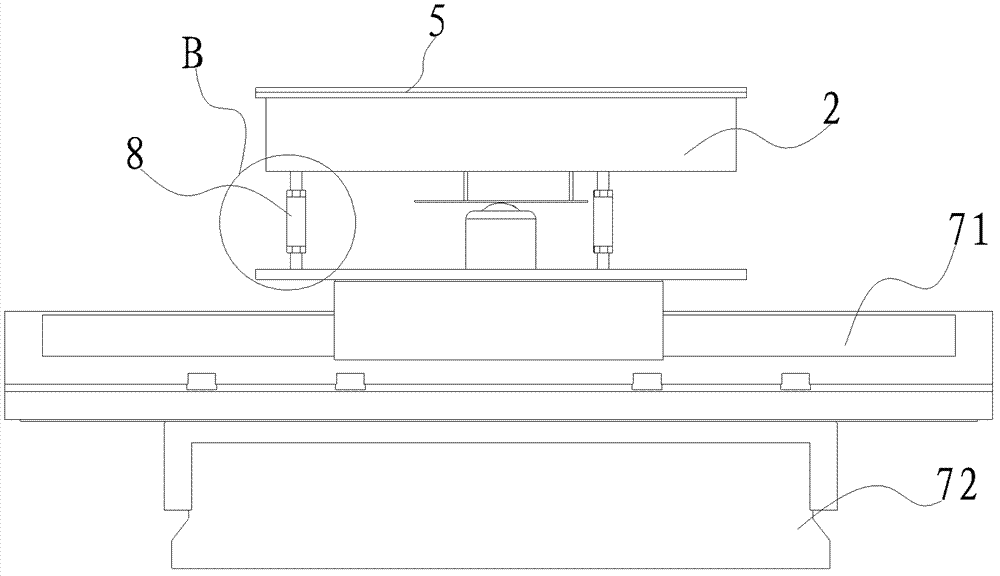 Laser annealing platform device