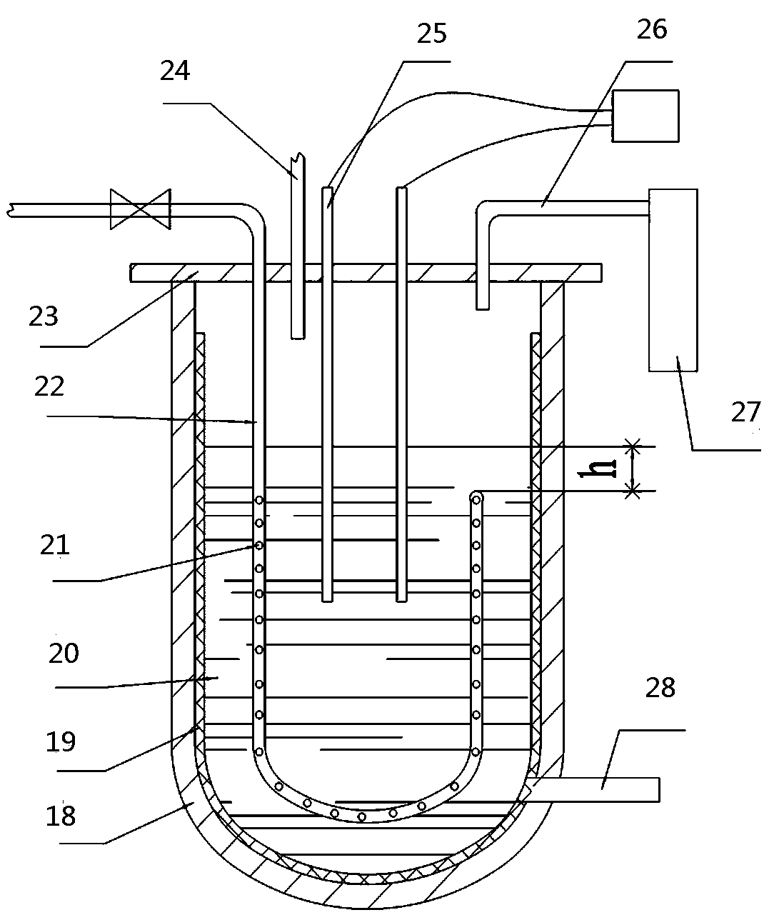 Microwave normal temperature wet oxidation wastewater advanced treatment method