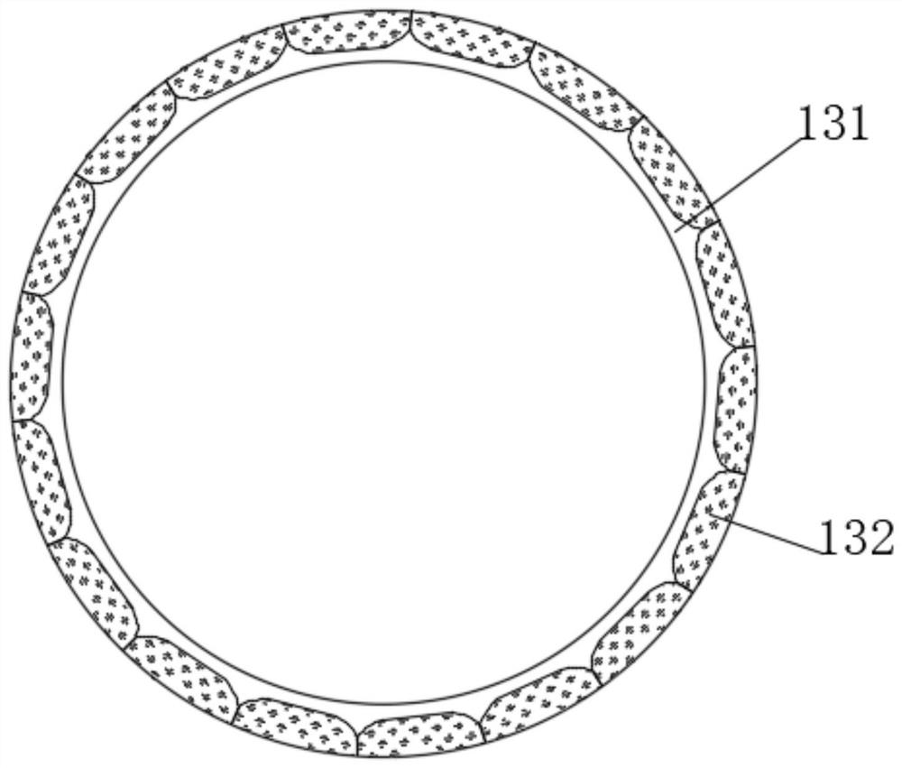 Scatter-point recombination mold for one-time molding of spherical plastic net