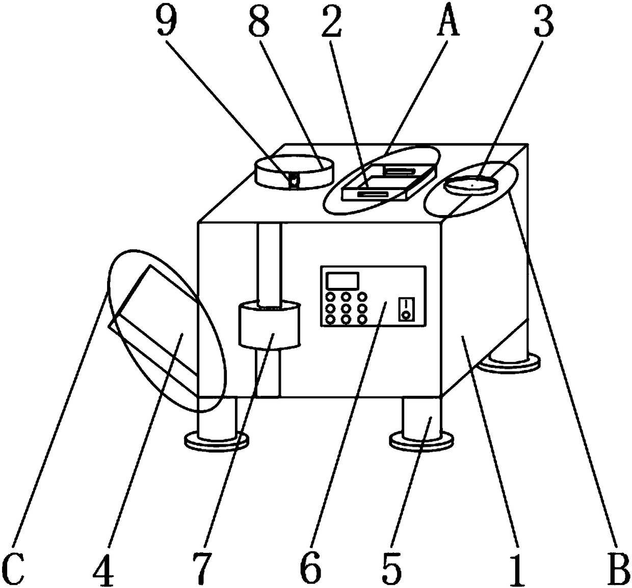 Fan-bone setting device