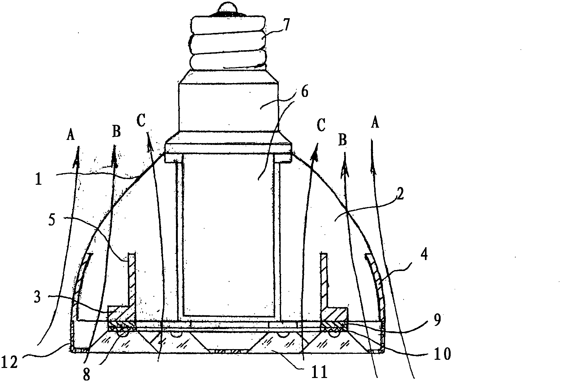 Light-emitting diode lamp