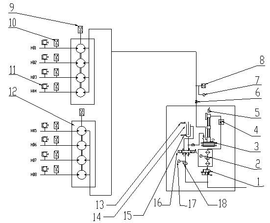 HBW grease system of composite stratum shield tunneling machine primary seal