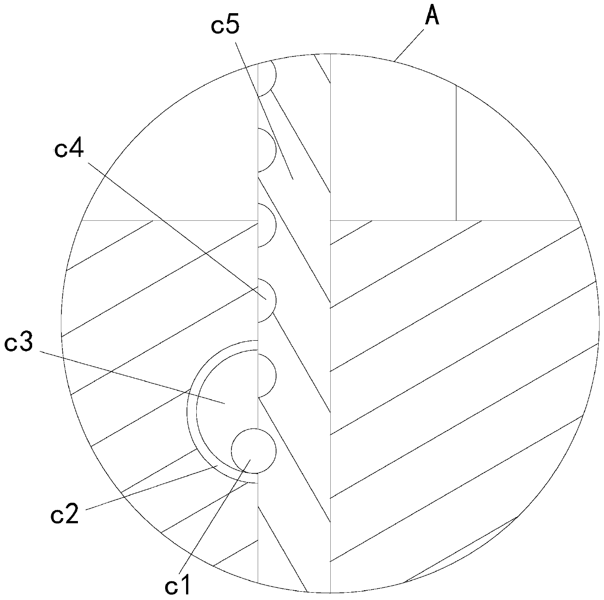 Automobile part quick cut-off machine