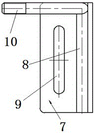 Automotive tail pipe fixing method and flexible fixed support component