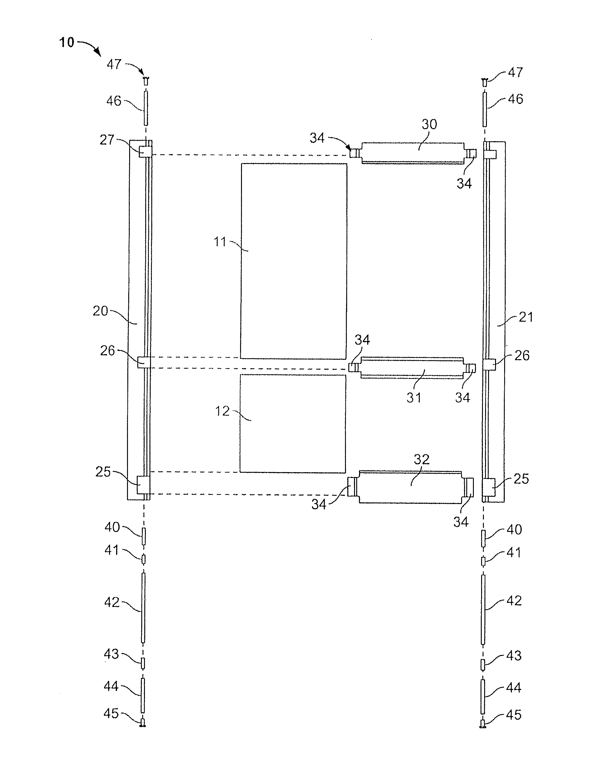 Modular door assembly