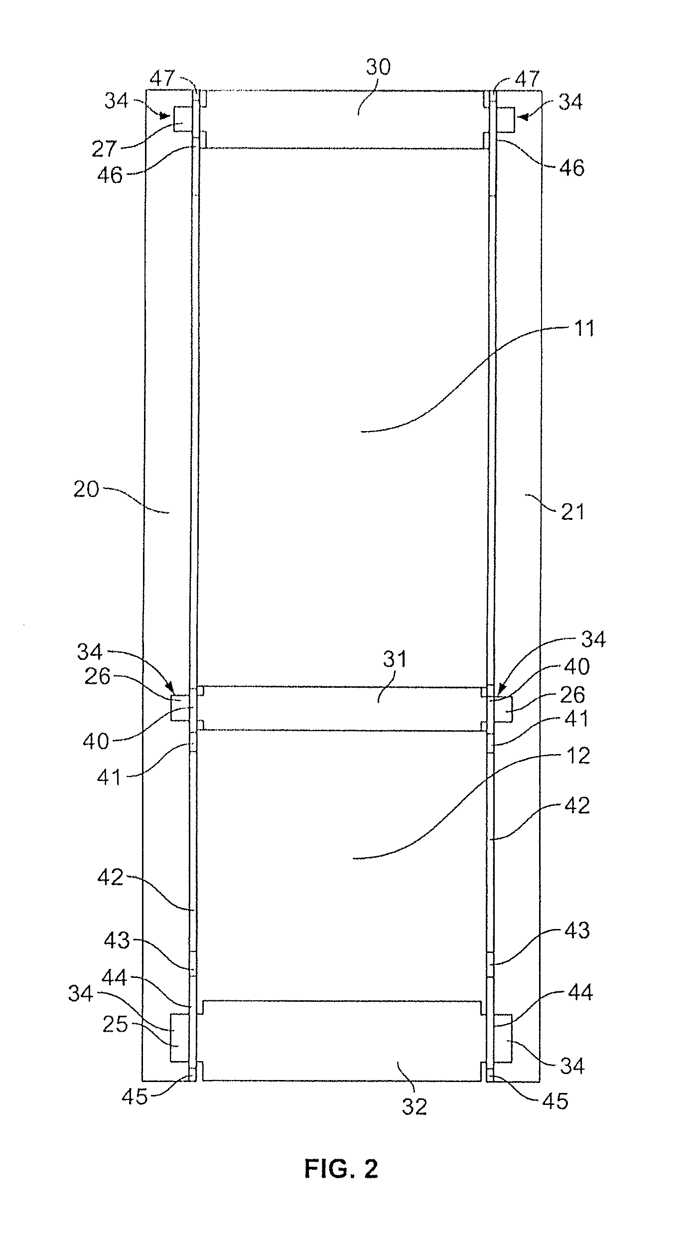 Modular door assembly