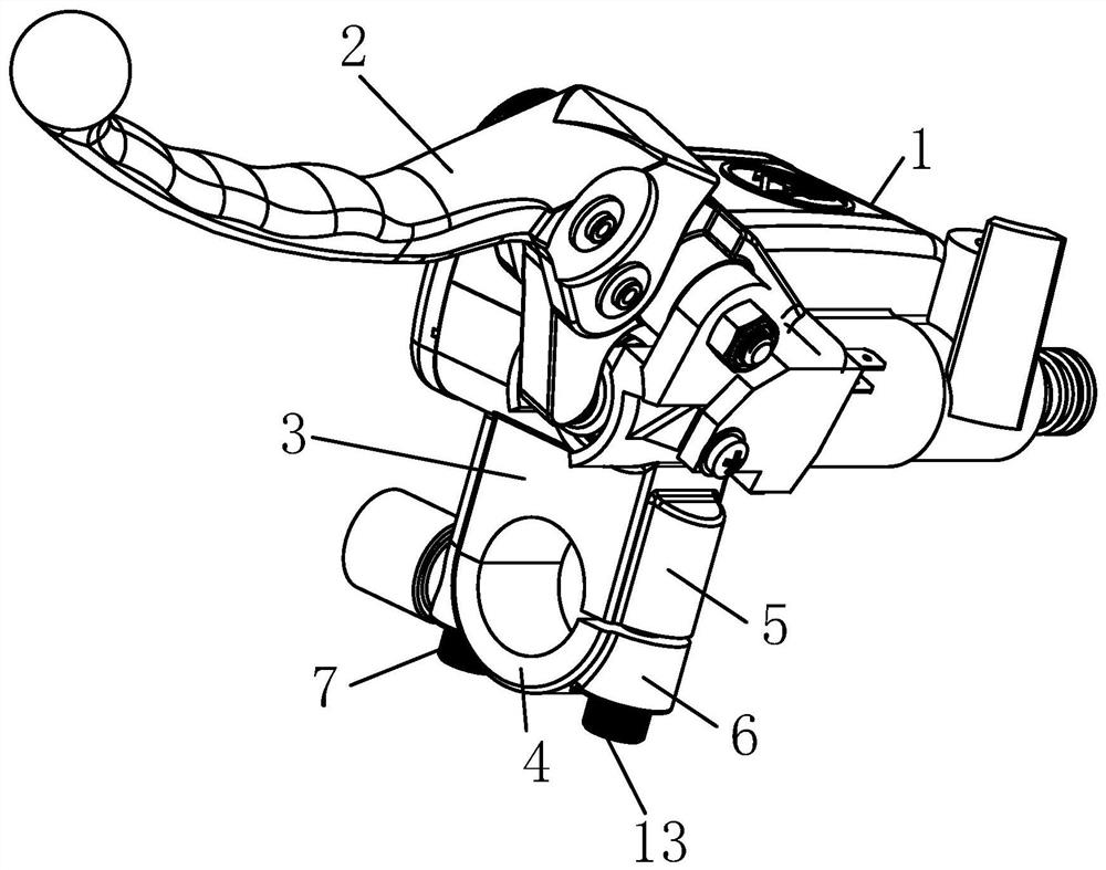 Efficient brake center valve