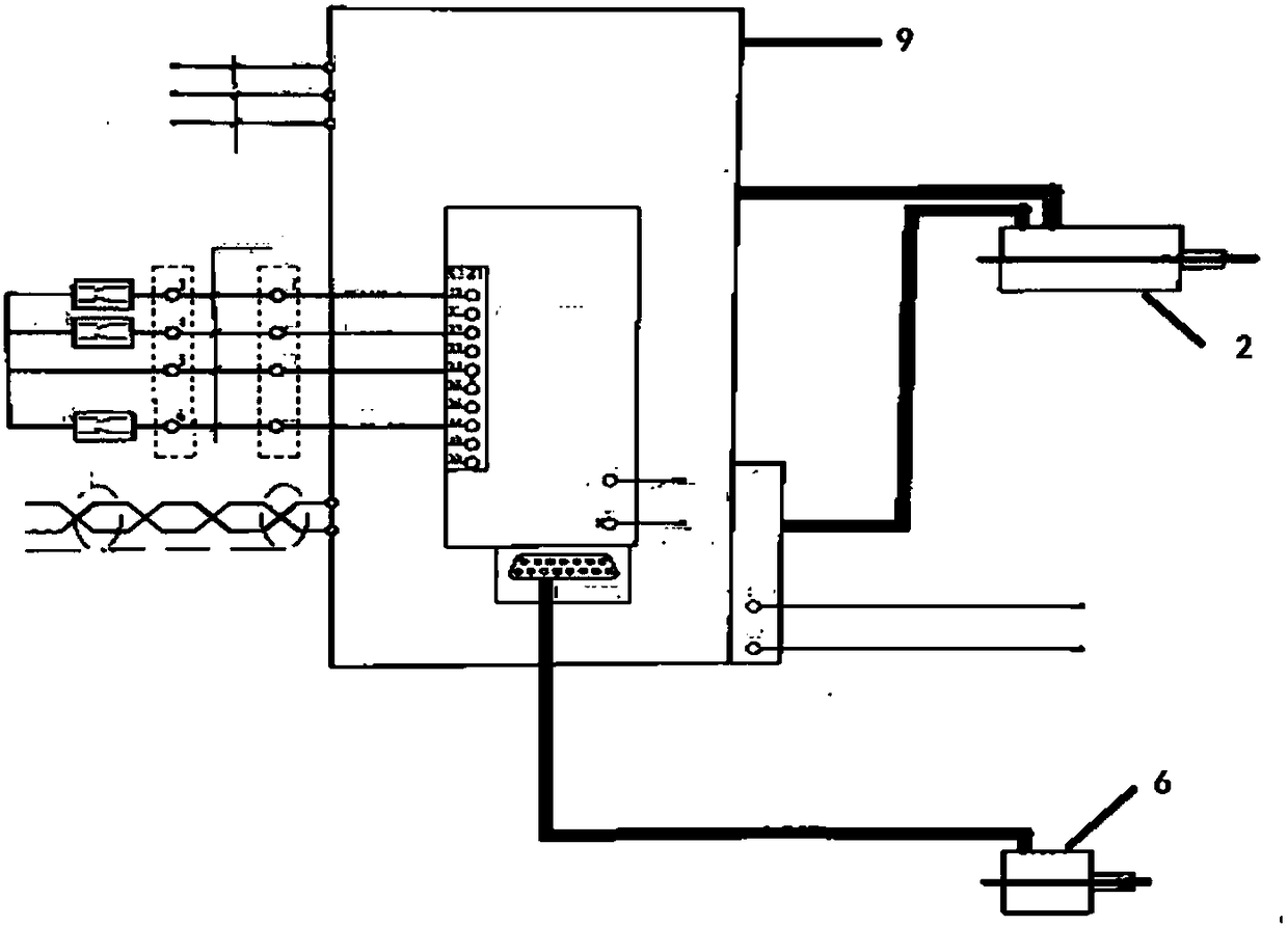 Constant torque intelligent control device and operation method for billet cutting process