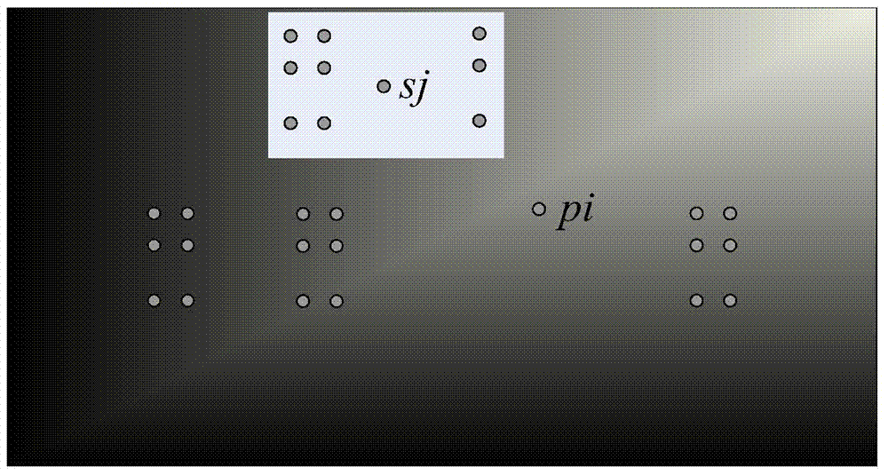 Distinguishing and positioning method and system for underwater weak target