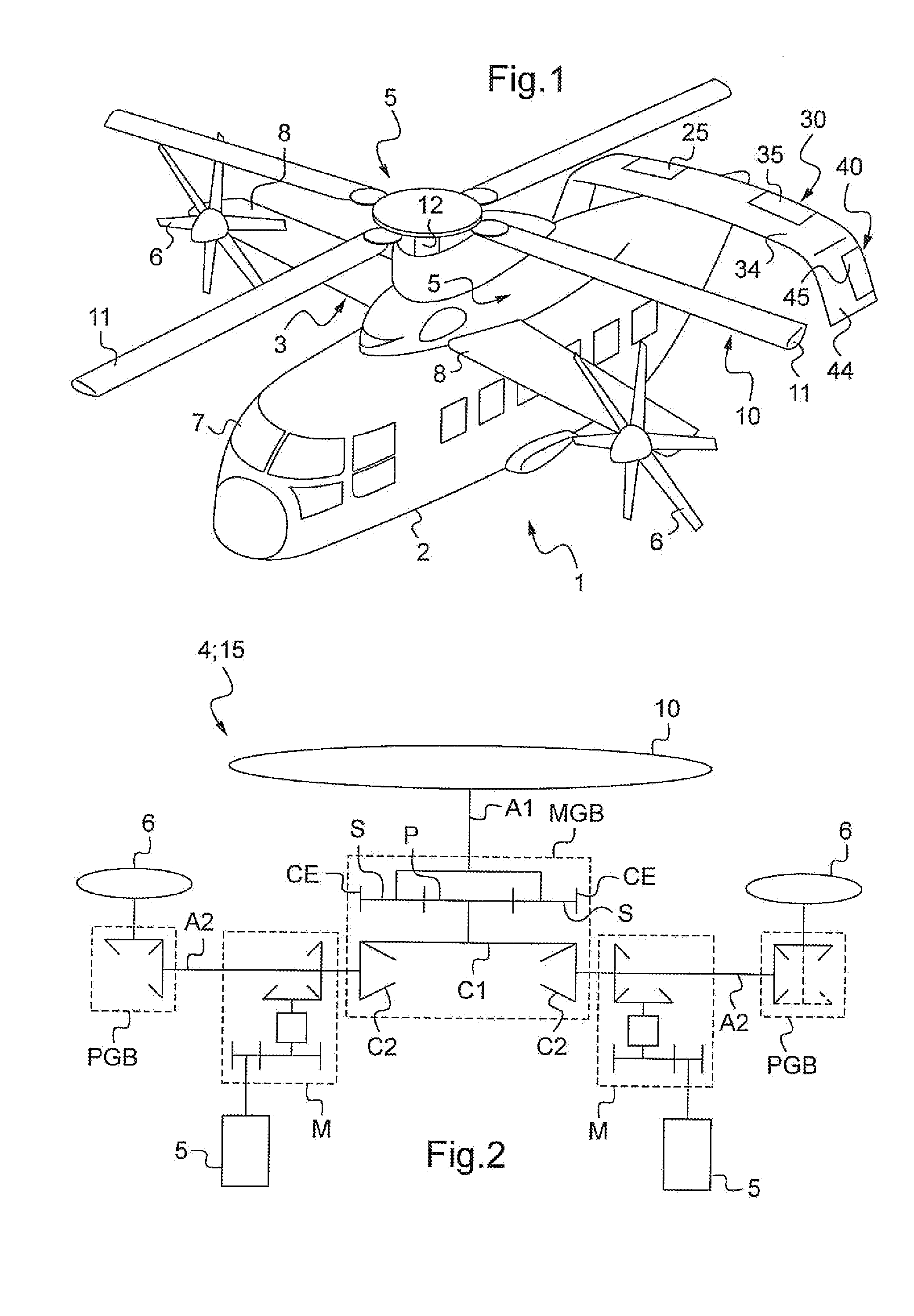 Fast hybrid helicopter with long range