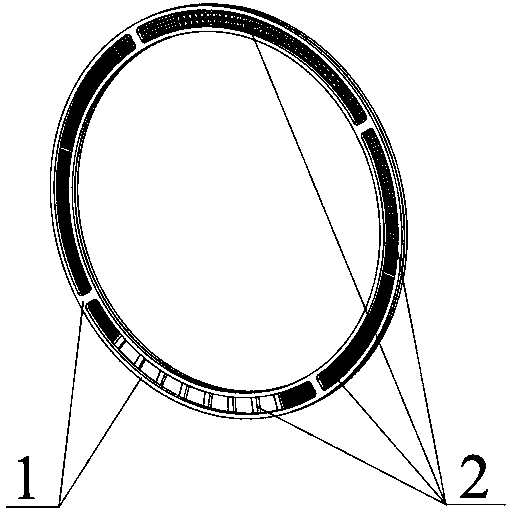 Self-suction multiple-stage centrifugal pump with variable-scale separation net