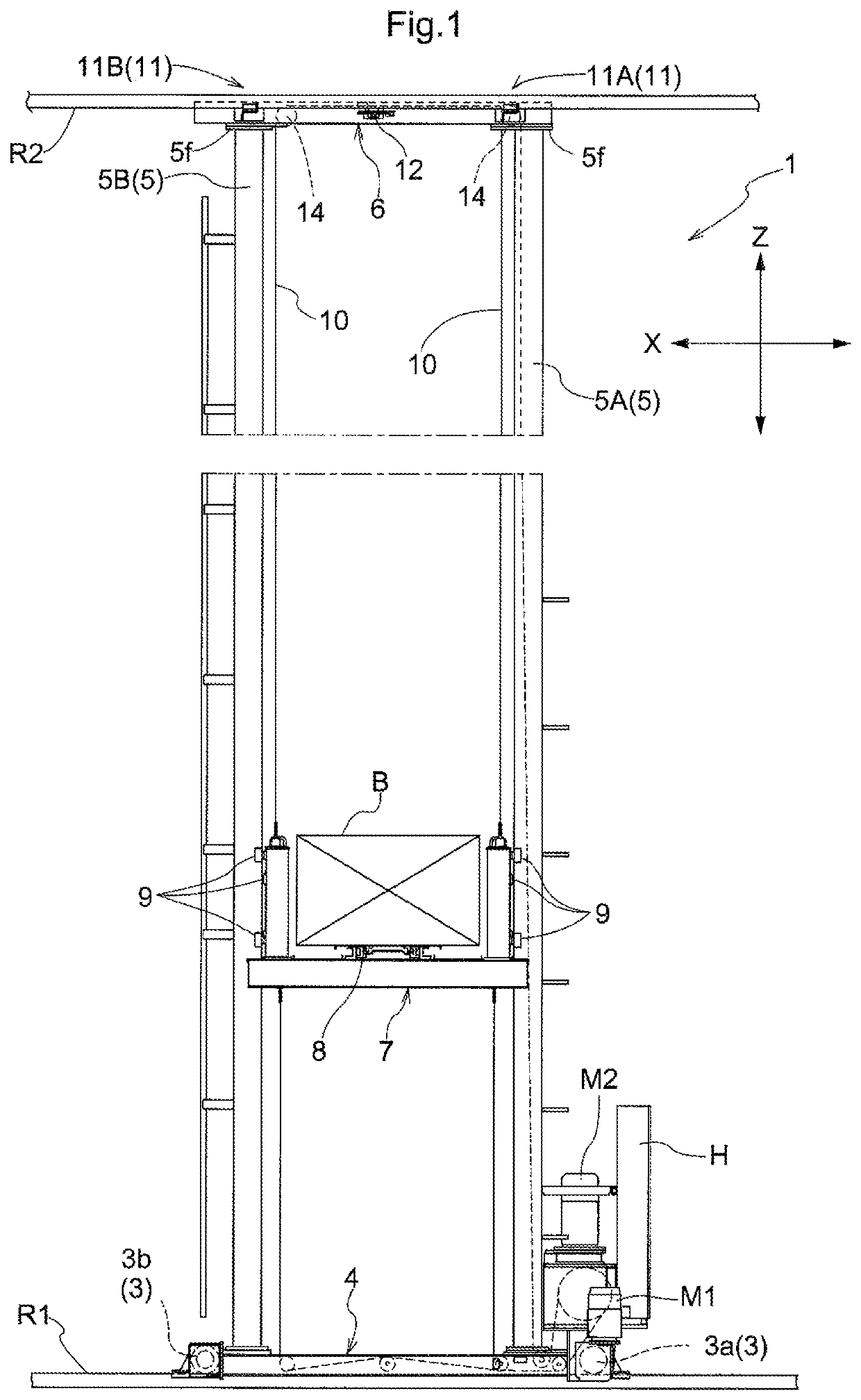 Article transport apparatus