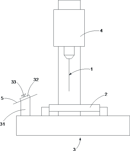 Electric spark punching rapid penetrating machining method and punching machine