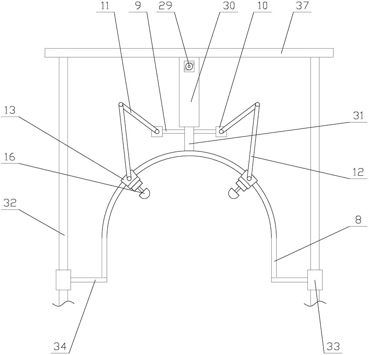 Face identification device suitable for wide population and with shooting compensation function