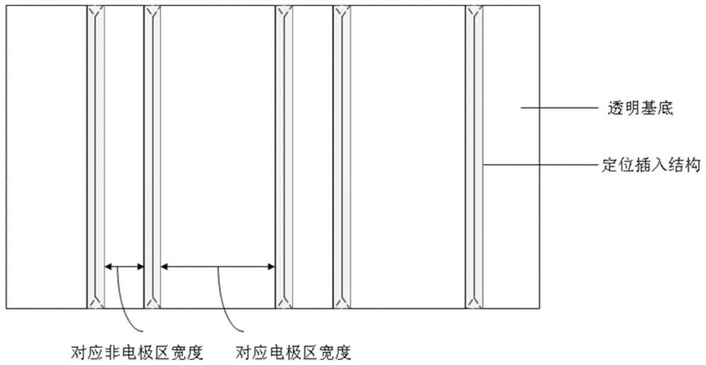 Optical structure film for carrying out electrode patterning on silver nanowire transparent conductive film and patterning method of optical structure film