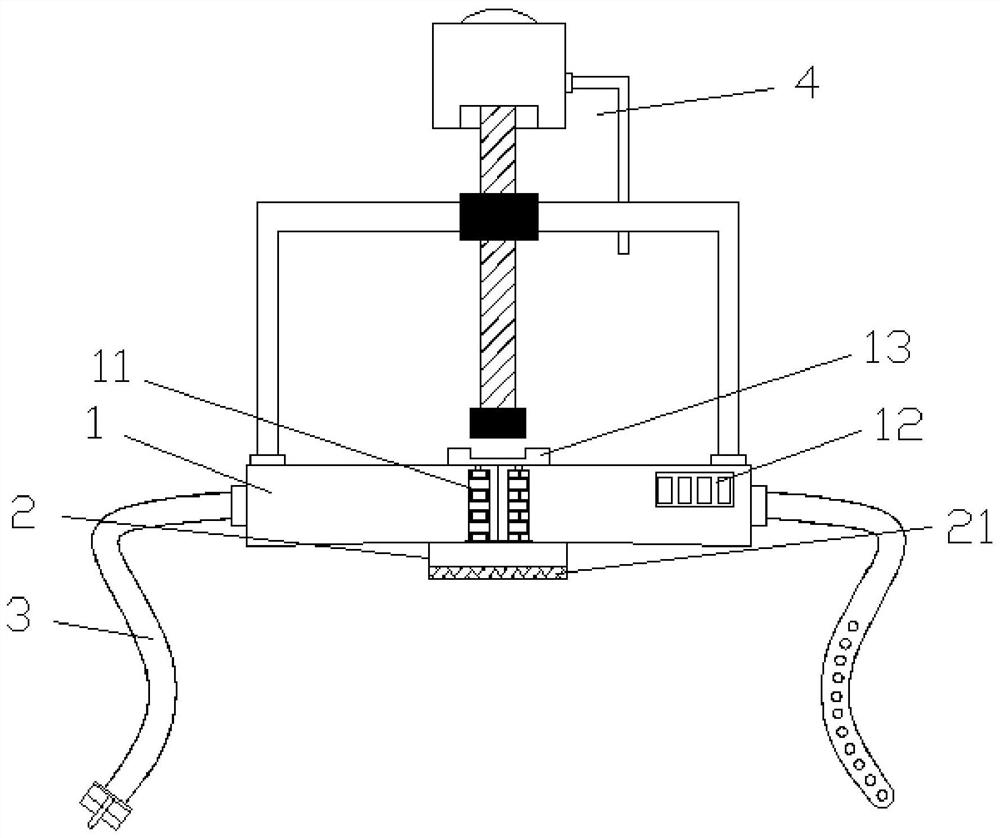 Novel femoral artery compressor