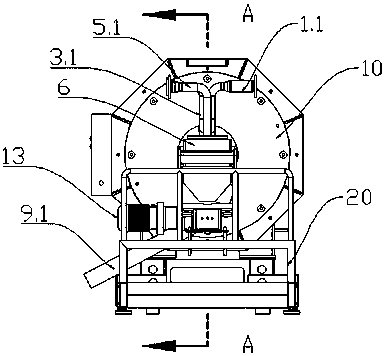 Reciprocating continuous feeding superconducting magnetic separator and its magnetic separation method