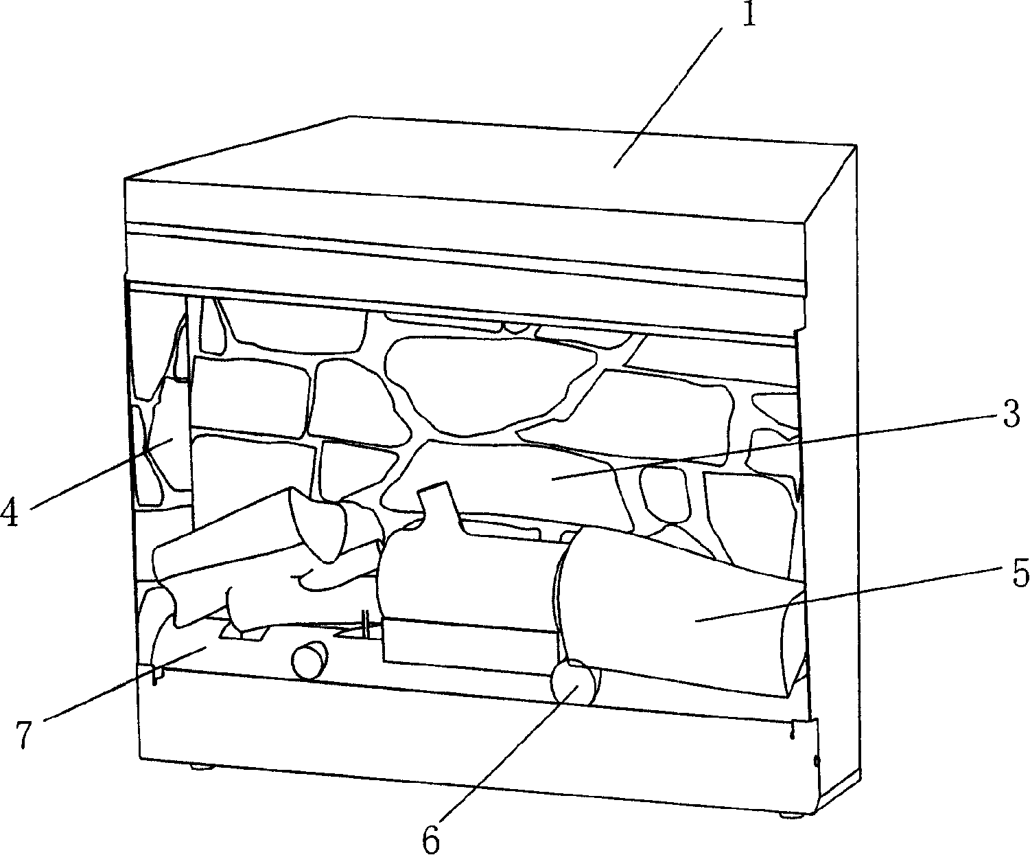 Flame simulating system